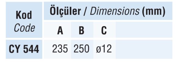 Çatı Süzgeci CY 544